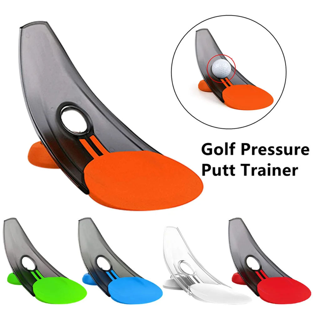 

1Pcs Pressure Putting Golf Trainer Aid Office Home Carpet Practice Putt Aim for Golf Pressure Putt Trainer Golf Accessories