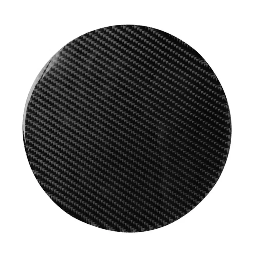 

Carbon Fiber Left Right Drive Car Tank Cover Sticker Decor for Mazda 3 Axela Car Accessories