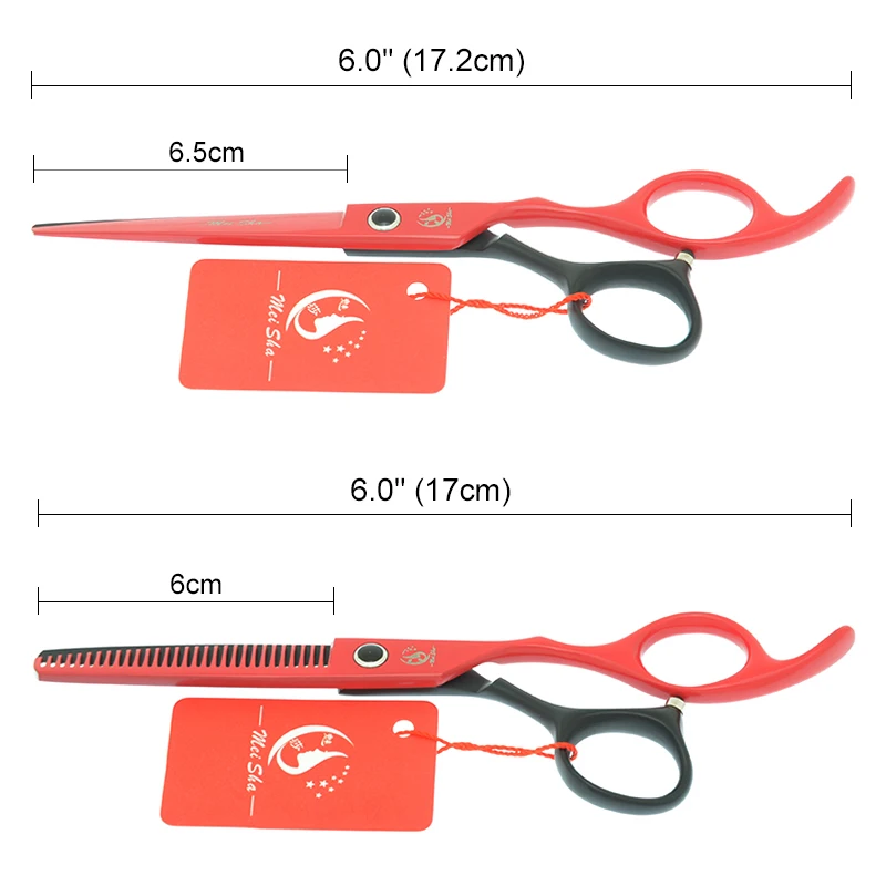 6.0&quot Meisha Barber Scissors Japan Steel Hair Cutting Shears Salon Hairdressing Thinning Hairstylist Makas A0074A | Красота и