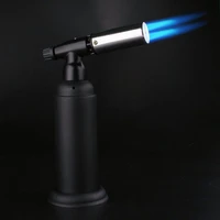 large firepower spray gun inflatable windproof double fire direct injection cigar welding torch kitchen outdoor barbecue lighter