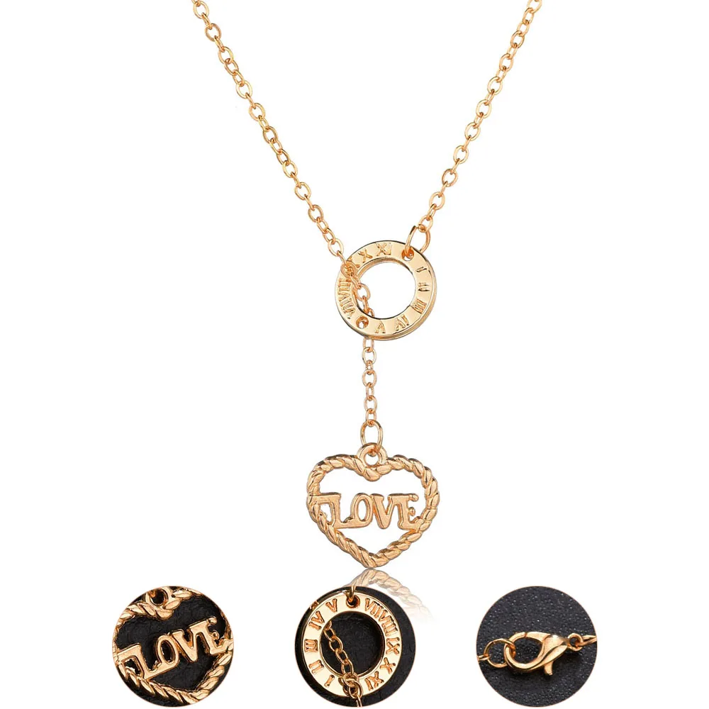 Ожерелье с подвеской проектором Я тебя люблю на 100 языках|Ожерелья подвеской| |