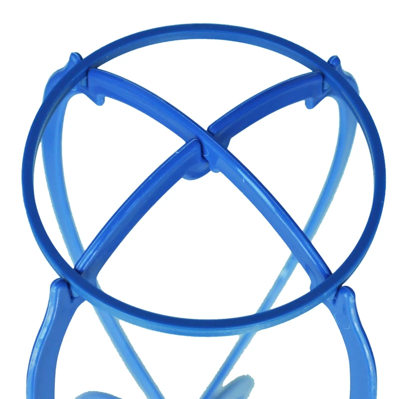 Пластиковый держатель для парика-накладка цвета лазурный | Обустройство дома