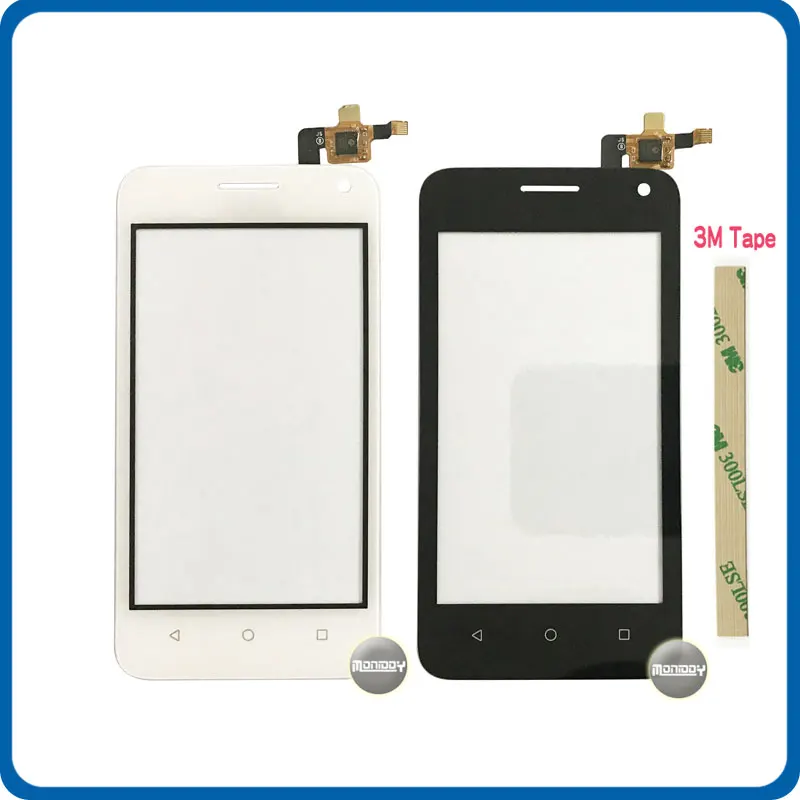 

High Quality 4.0" For Huawei Y3 Y336 Y360 Touch Screen Digitizer Sensor Outer Glass Lens Panel Black White+Tracking