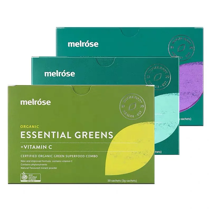 

ABM Melrose Essential NUTRIENTS Greens Women BEAUTY Health Sleep Vitamin C Collagen powder Weight Management Diet Supplements