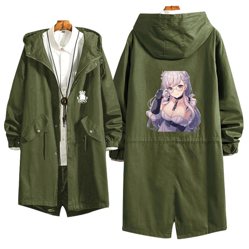 Летняя тонкая куртка с защитой от солнца пальто для косплея длинное пар