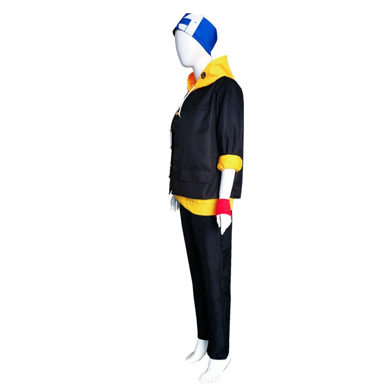 Reki Kyan Cosplay Costume Anime Sk8 The Infinity Jack Suit Hoodie Red Wig Pants Headdress Accessories Men Women SK∞ Uniform |