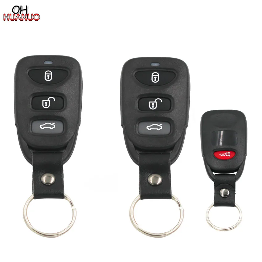 3 + 1 кнопка Panic/3/4 чехол для ключей с дистанционным управлением Hyundai Spectra Veloster Elantra