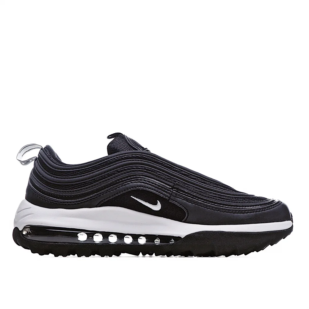 

Original Authentic Air Max 97 Undefeaded Triple Black Men Women Worldwide Sports Unisex Shoes Size 36-46