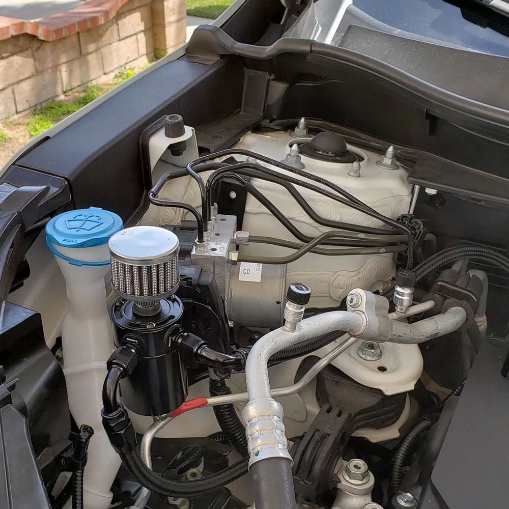 Горячее предложение Новый Черный Заготовка алюминиевый двигатель Baffled