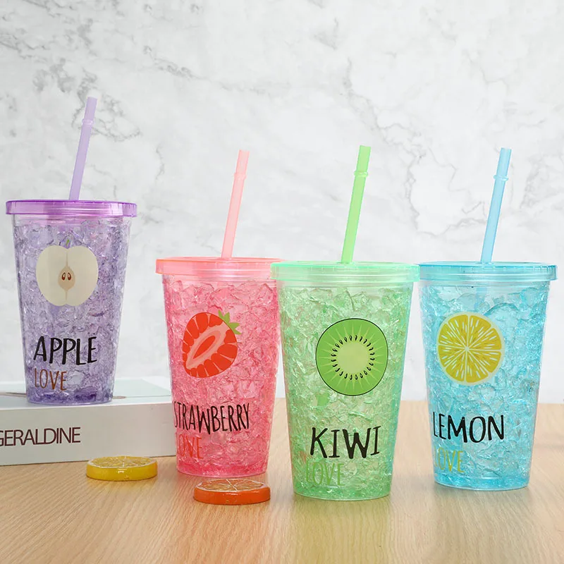 Креативная летняя прохладная ледяная чашка охлаждающая сломанная Студенческая