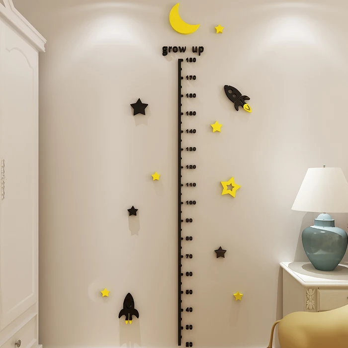 Настенная Наклейка с таблицей роста для гостиной украшения дома DIY наклейки