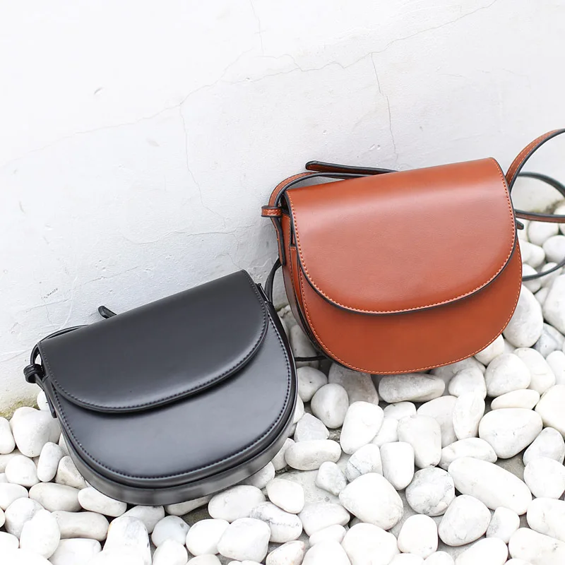 

New Version of The Simple One-shoulder Small Bag Casual Solid Color Ladies Bag PU Fashion Women's BagFree Shipping