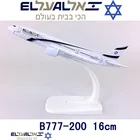16 см 1:400 B777 модель El Al Воздуха Израиль авиакомпании W пластиковое основание сплав самолет коллекционные модели отображения коллекция