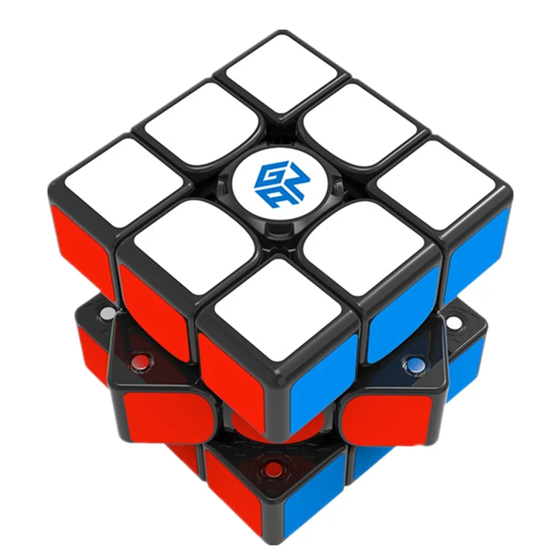 Быстрая доставка GAN 356 i кубик рубика 3x3 speed cubing iplay рубик я играю в Smart Магнитный