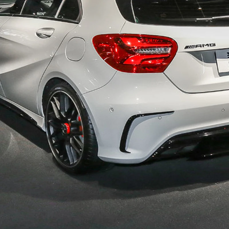 Стайлинг автомобиля для Benz W176 A200 A250 A45 AMG хэтчбек Sport 2014 2018 глянцевый черный Задний