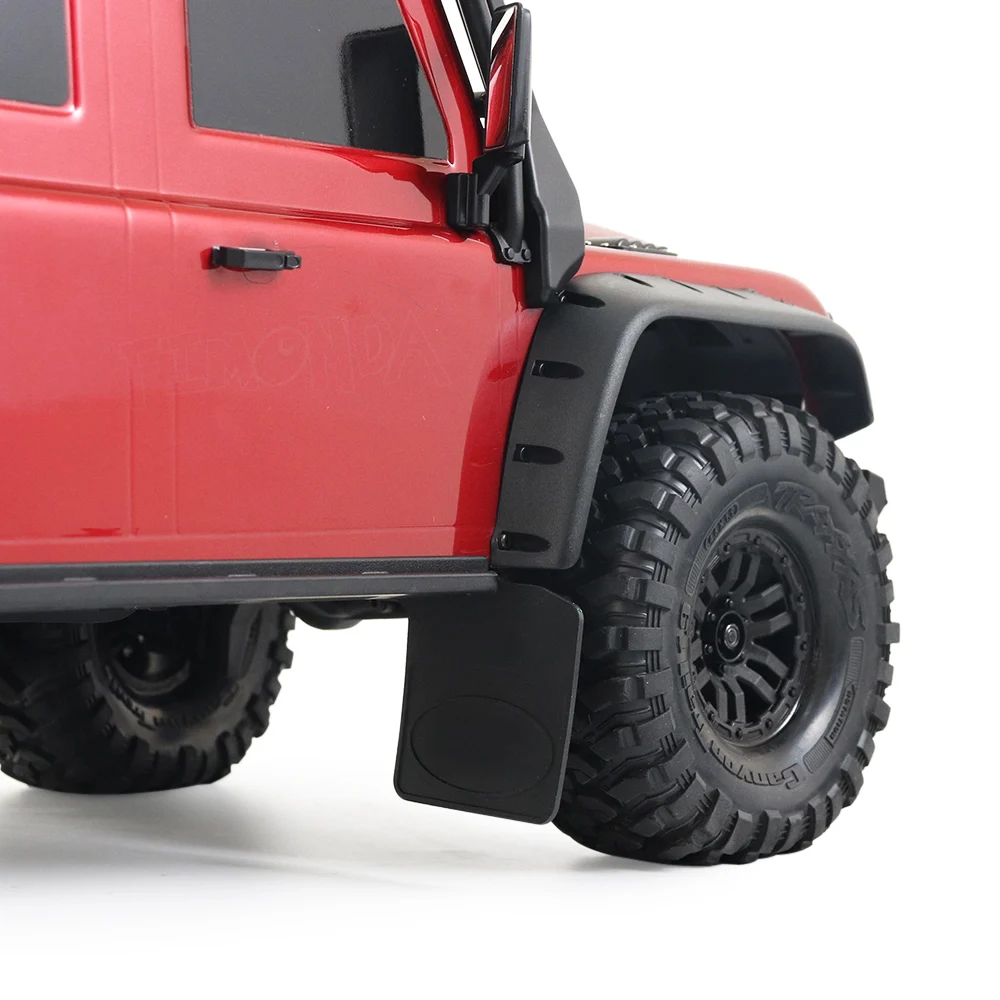 TRX4 Брызговики переднее и заднее резиновое крыло для 1/10 RC Crawler Traxxas Defender Bronco