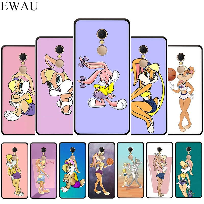 Силиконовый чехол для телефона EWAU lola bunny Xiaomi Redmi Note 4 4X 5 6 7 8 Pro 5A Prime | Мобильные