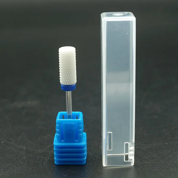 A0713Blue EasyNail 26 типов супер белая керамическая дрель для ногтей битэлектрическая сверлильная машинка для маникюра Аксессуары Инструмент для ногтей, средство для удаления кутикулы - Цвет: A0713Blue