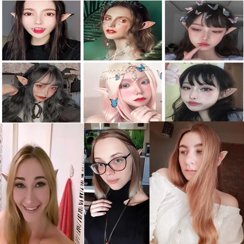 Латексные накладные уши для косплея