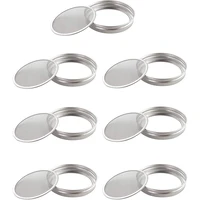 7 pack stainless steel wide mouth sprouting lids superb ventilated sprouting lid for wide mouth mason jars canning jars