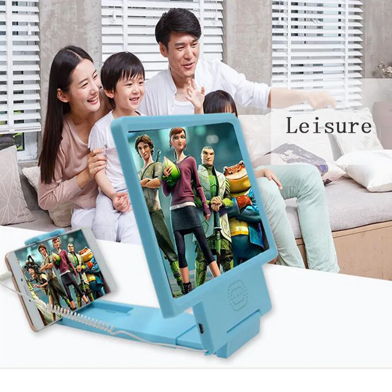 Увеличительное стекло 3D для телефона с прямой зарядкой от USB 8 5