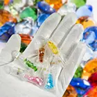 Алмазные аксессуары для курения с плоским стеклом, 12 мм