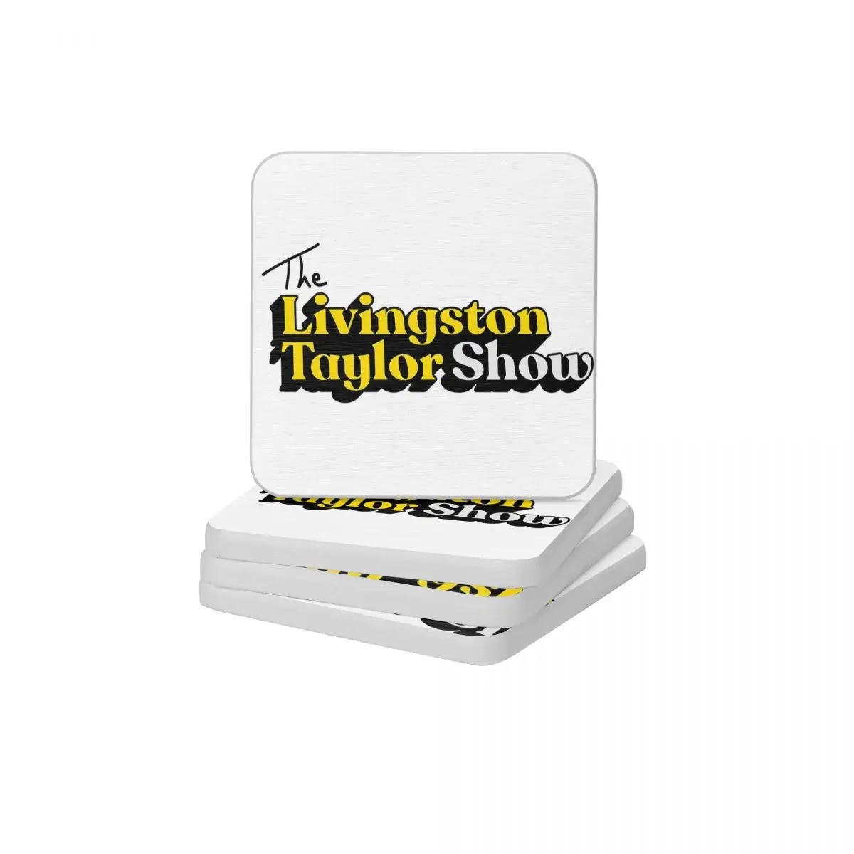 

The Livingston Taylor Show Diatomaceous Earth Square Round Coaster Поглощение воды Коврик для мыла Cup Bonsai Диаметр 10 см