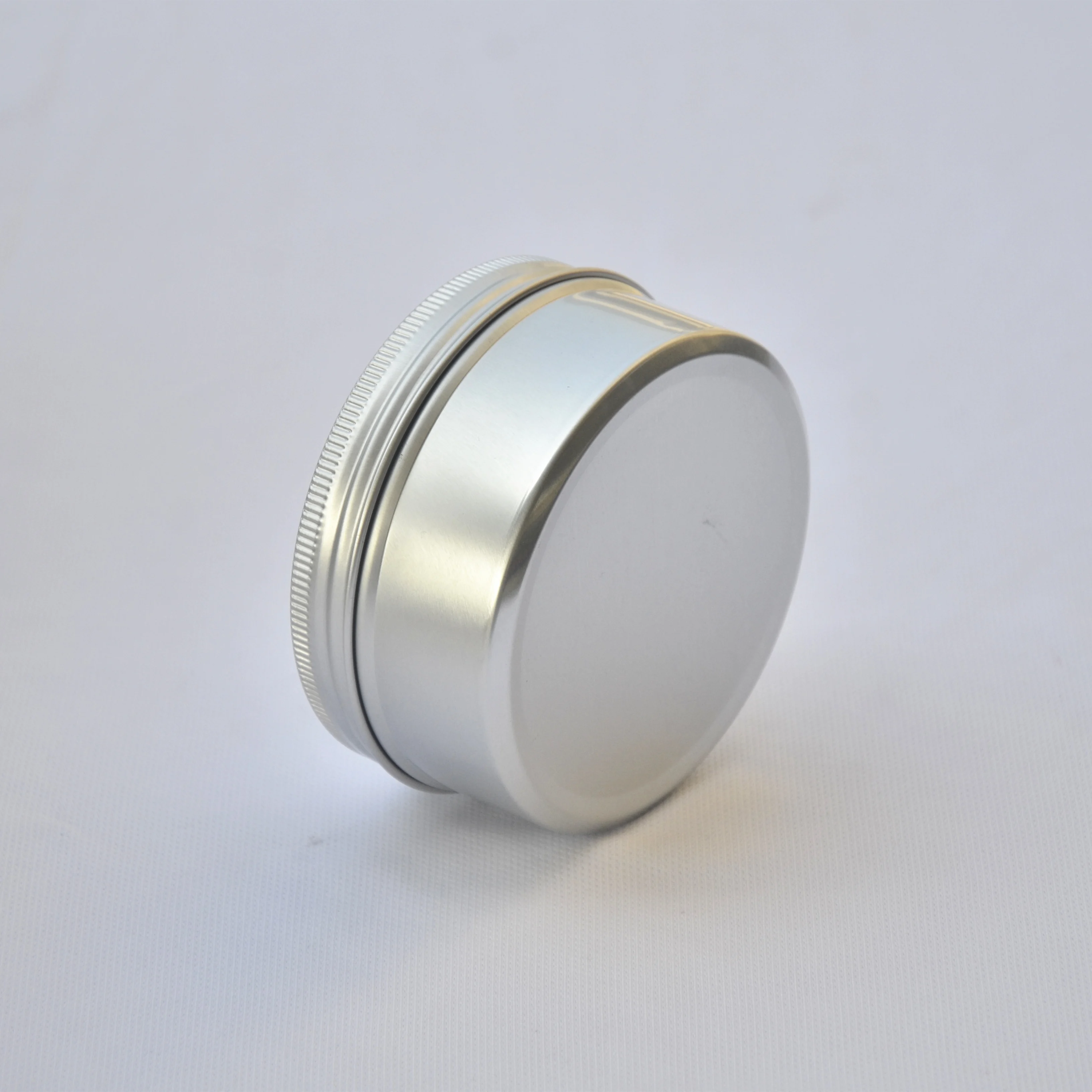 Серебряная алюминиевая банка 200 г для чая Оловянная эссенция воск фотогель