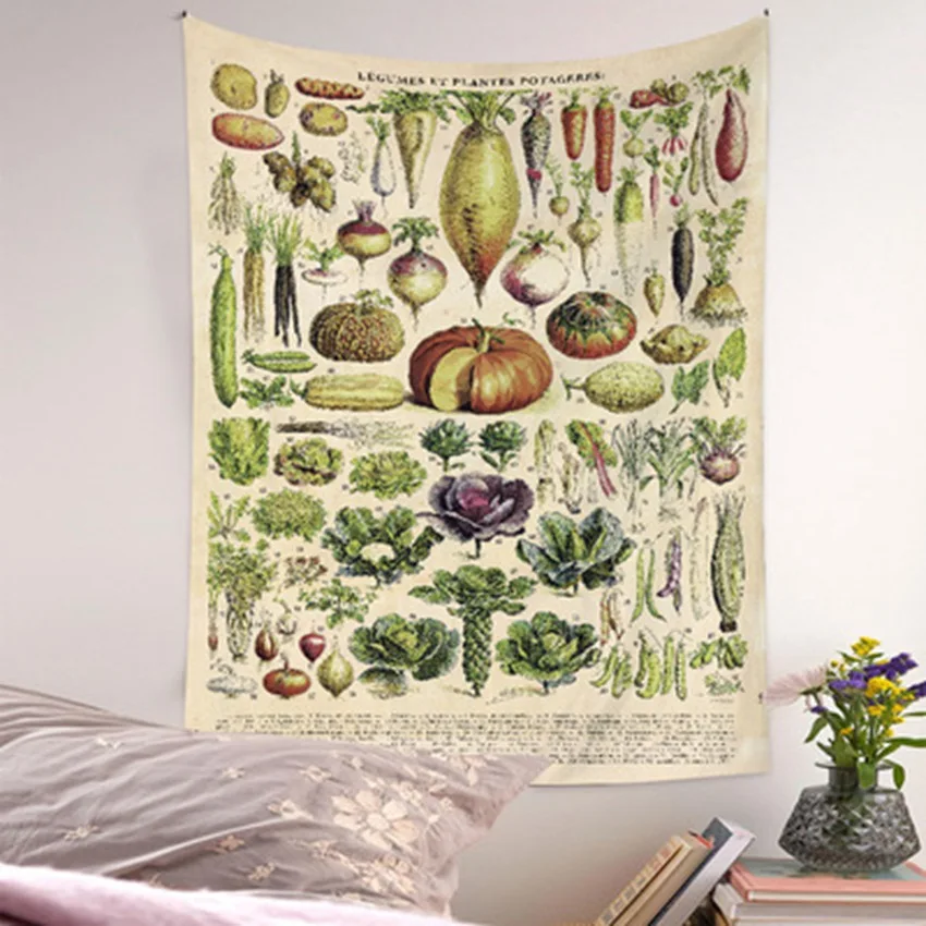 

Cactus Tapestry For Living Room Bedroom Bedspread Printed Wall Hanging Boho Decor Beach Mat Home Decoration