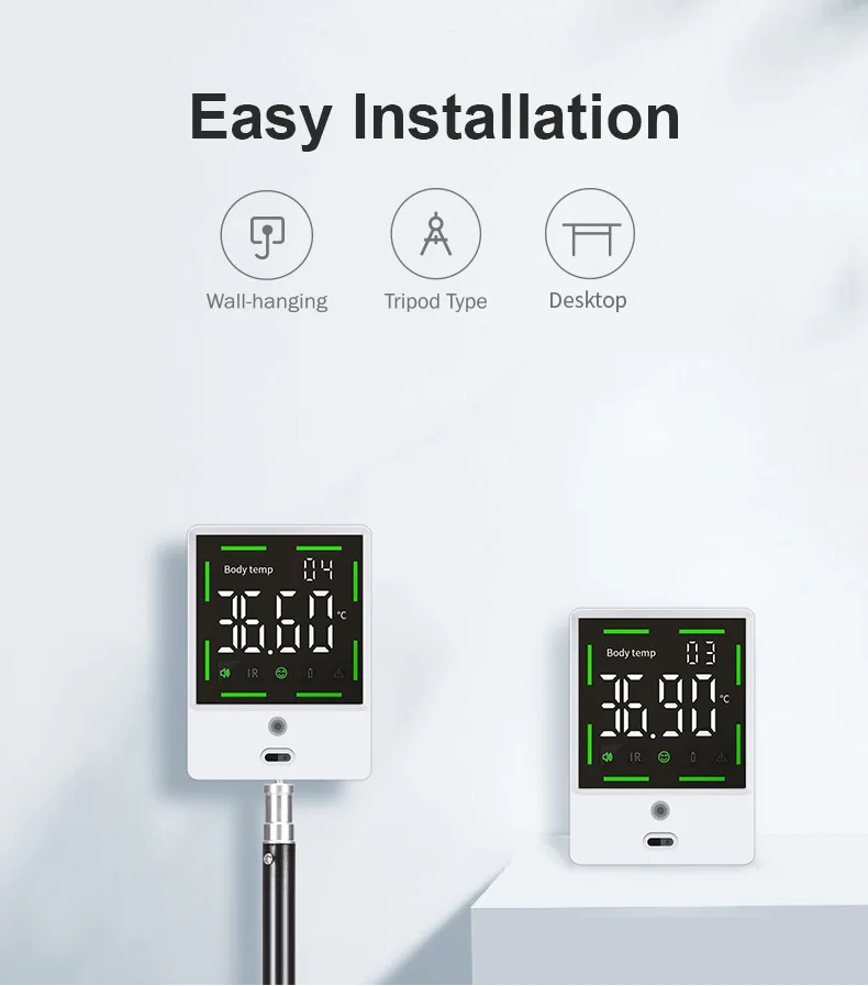 Компактный Бесконтактный настенный температура инфракрасный датчик