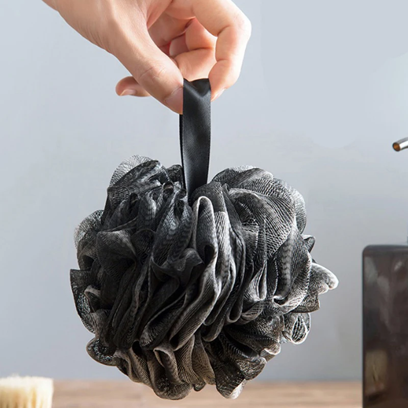 1 шт. Бамбуковая губка для тела с угольным напылением | Дом и сад