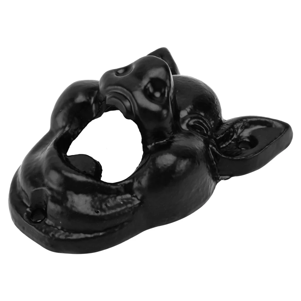 

1PC Wall-mounted Bottle Opener Iron Head Beer Bottle Opener for Bar