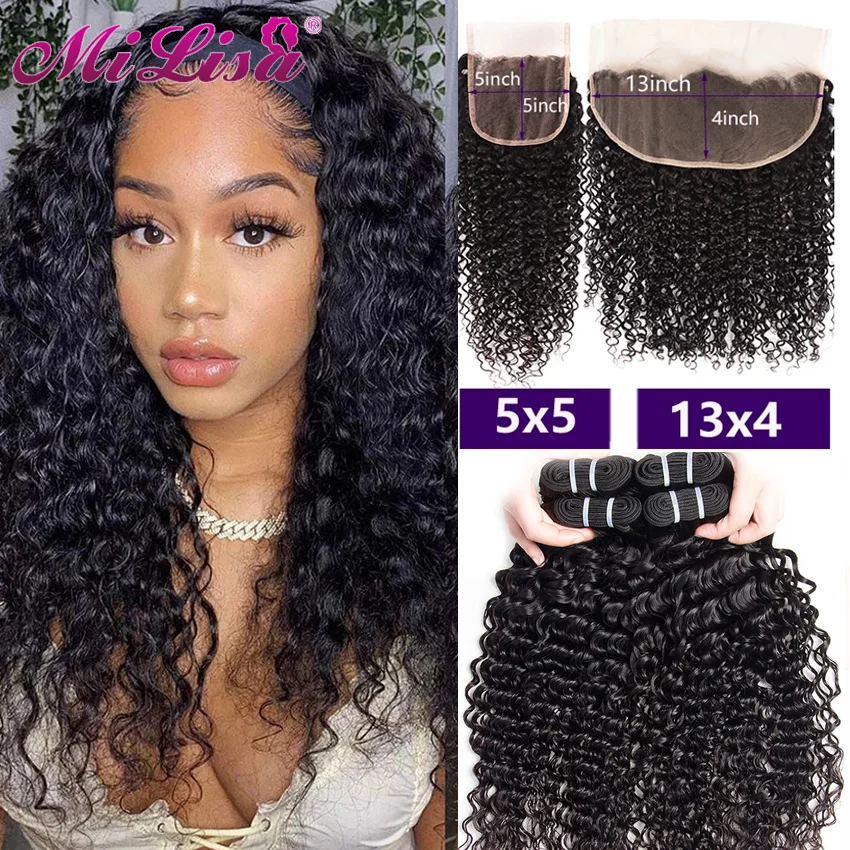 

Волнистпряди с застежкой, натуральные накладные волосы Remy, 30 дюймов, бразильпряди с 4x4 кружевными застежками, пряди человеческих волос