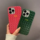 Роскошный глянцевый Жесткий Чехол для iPhone 13 12 11 Pro XS Max X XR 6 7 8 Plus