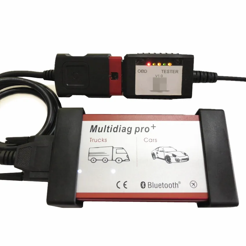 Диагностический сканер Multidiag Pro V3.0 Bluetooth V2017.1 TCS 2015.R3/2016.R1 с keygen NEC 5 В релейный