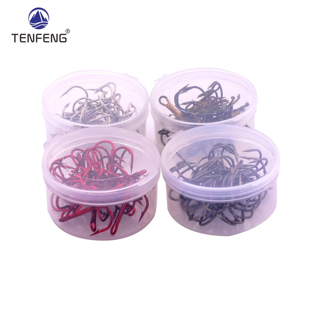 

20pcs A Box Fishing Hook High Carbon Steel Treble Overturned Hooks For Bass Fishing Anchors Sharp Hooks Fishing Tackle Pesca