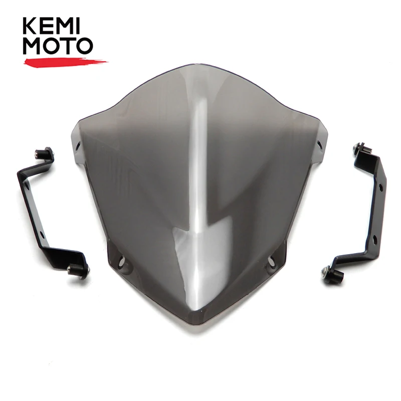 KEMiMOTO для YAMAHA MT 09 MT09 Аксессуары лобовое стекло ветровое стекло для YAMAHA MT-09 FZ-09