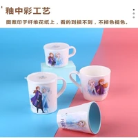 disney childrens water cup household anti falling and anti scalding baby melamine drinking milk cup kindergarten cartoon cup