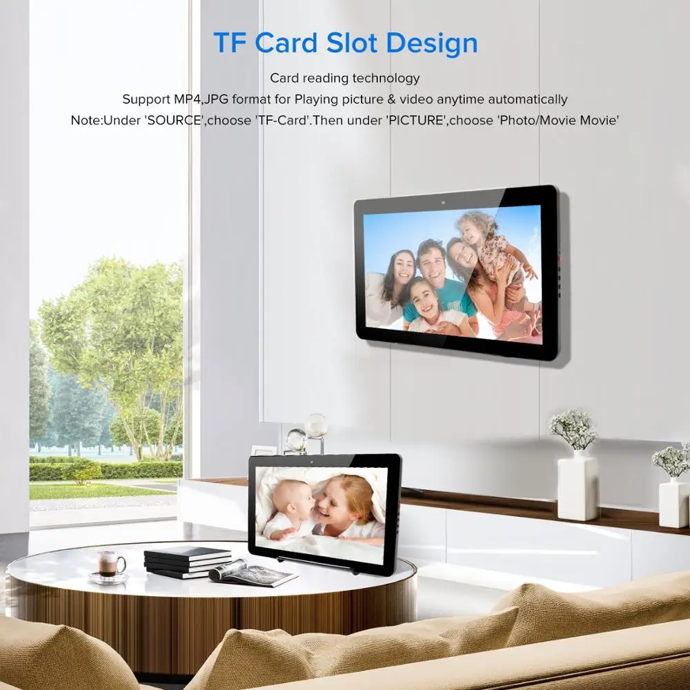Портативный компьютерный монитор UPERFECT 10 дюймовый экран HD игровой дисплей Type C для