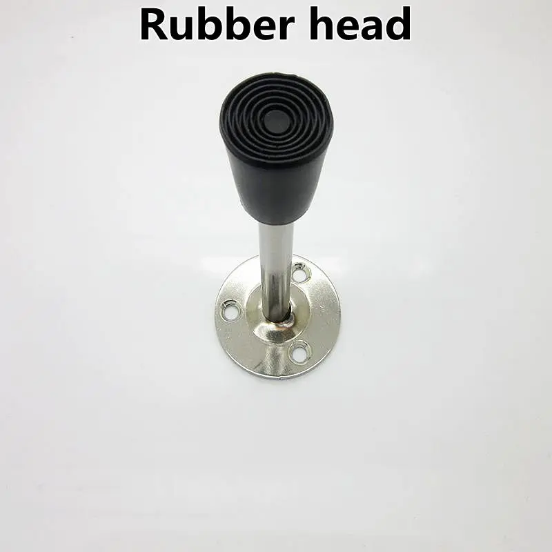 Простая дверная пробка из нержавеющей стали дверной упор для ванной комнаты