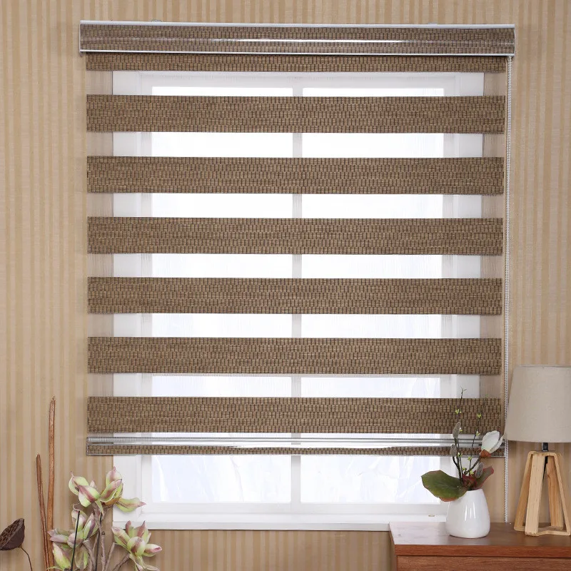 Новый утепленный двухслойный светильник в стиле зебры шторы для спальни офиса