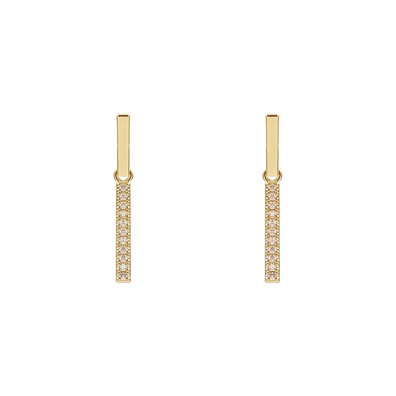 

Classic Zinc Alloy Long Bar Earrings Earrings 2020 Trend Women's Small Earrings Sexy Women's Jewelry and All Kinds of Earrings