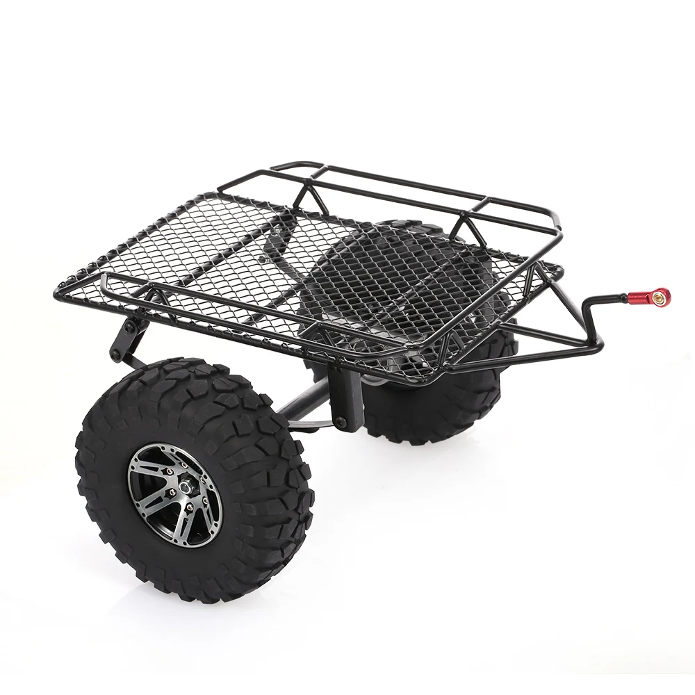 Trailer Car Hopper Trail for 1/10 Traxxas HSP Redcat RC4WD Tamiya Axial SCX10 D90 HPI RC Crawler Car DIY