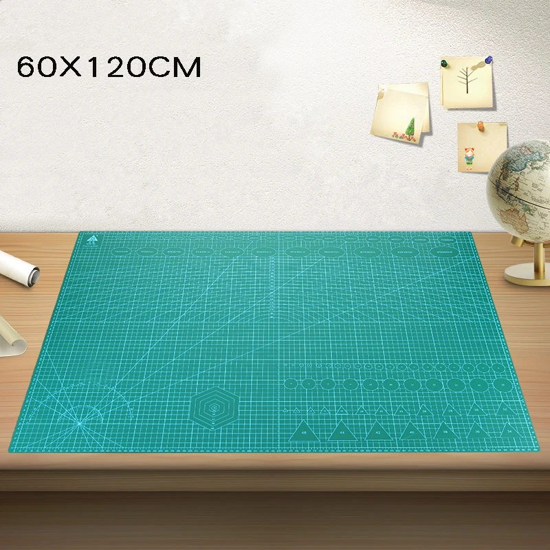 Двусторонняя самовосстанавливающаяся пластина 120 см × 320 коврик для резки из ПВХ