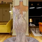 Женское вечернее платье, блестящее платье со стразами, в стиле звезд, для выпускного вечера, 2021
