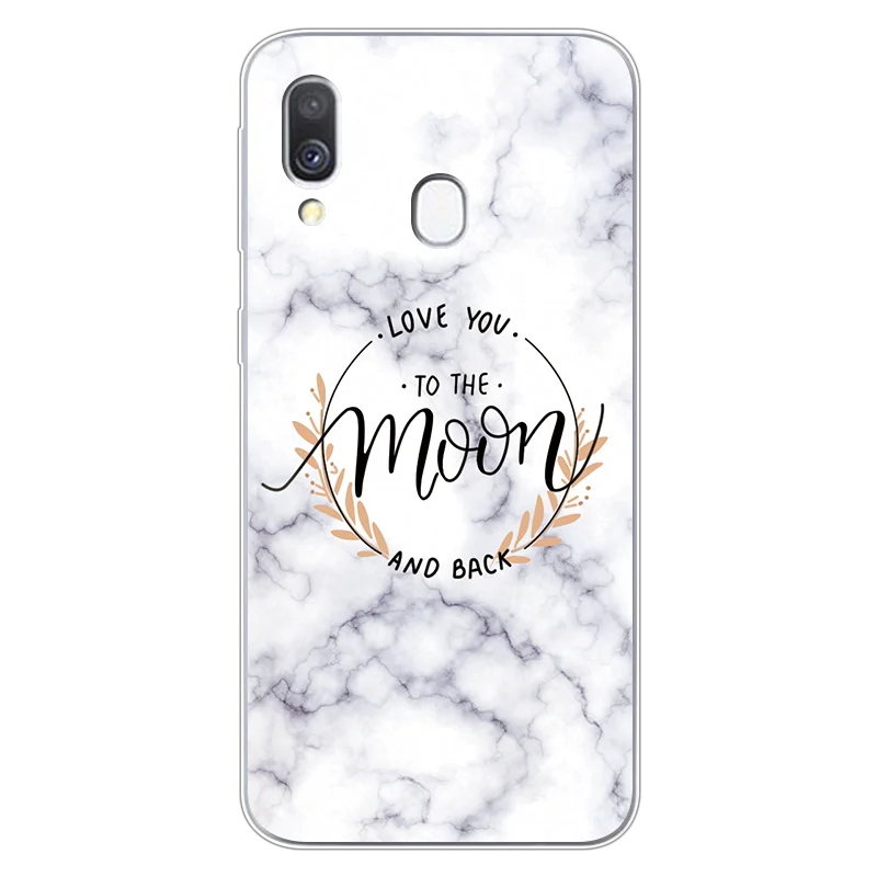 Роскошный Мраморный чехол для телефона Samsung Galaxy A40 A30 A50 A70 A60 A10 A20, модный силиконовый мягкий чехол из ТПУ