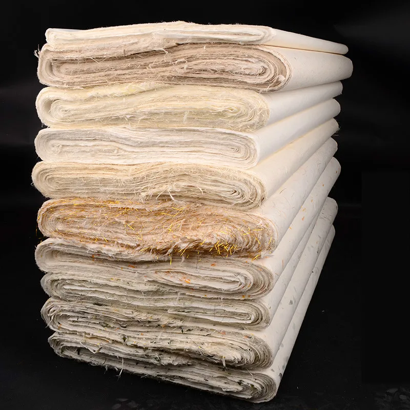 Бумага для рисования каллиграфии китайская половинно созревшая бумага Xuan с