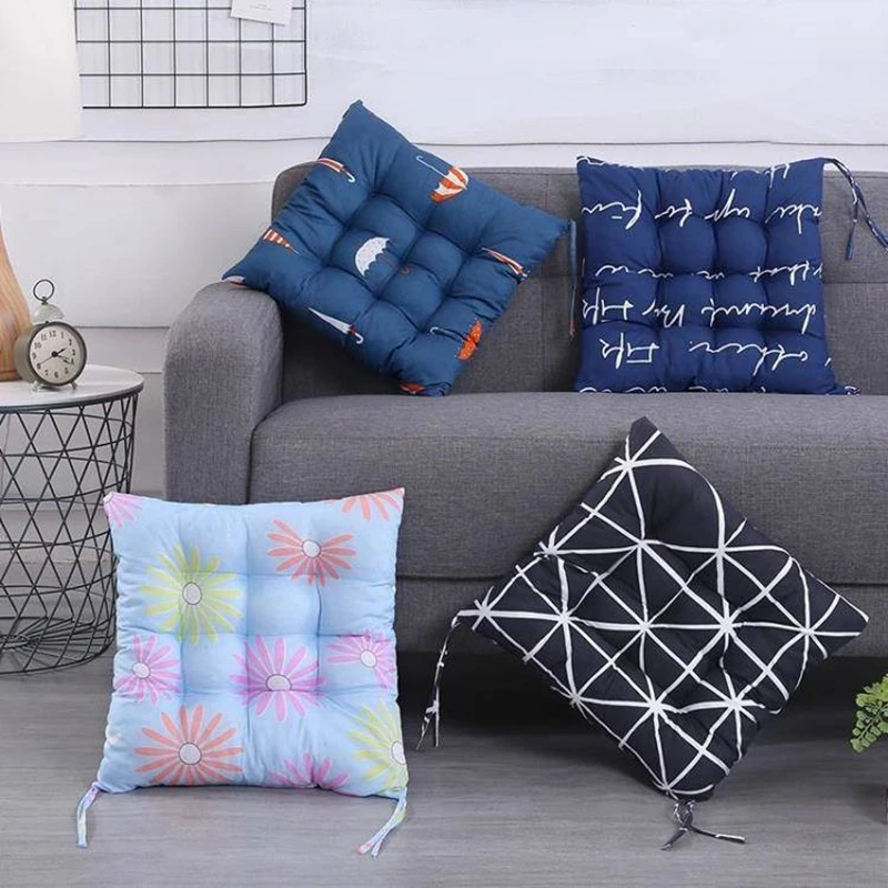 Новая утолщенная подушка для сидения обеденного стула студенческого сиденья