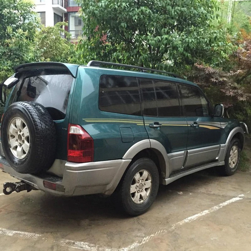 SHCHCG для Mitsubishi Pajero спойлер V73 2007 2015 АБС пластик Неокрашенный Грунтовка цвет задний