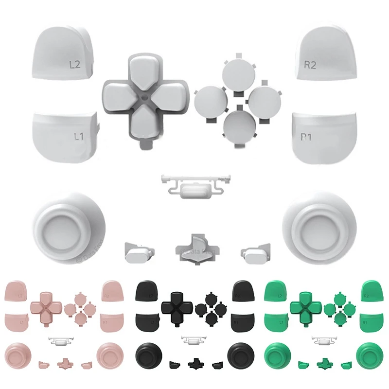 

DATA FROG Replacement Buttons For PS5 Gamepad Wireless Controller Joystick Key Replacement Shell Case Button Repair Parts